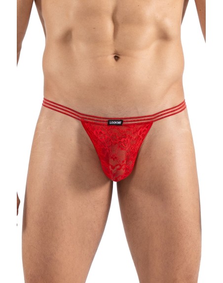 String en dentelle rouge All Square 