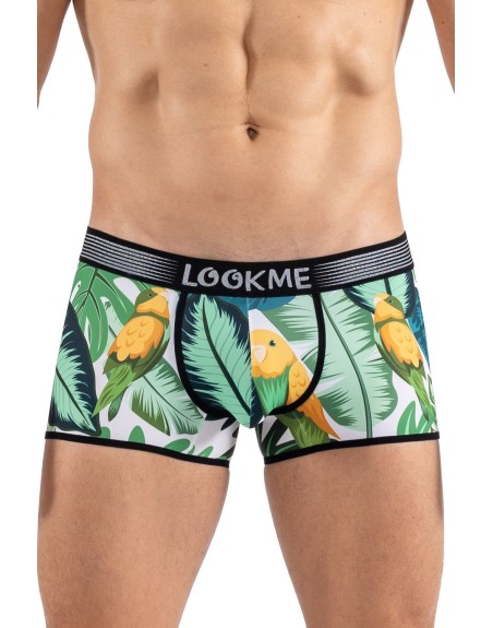 Boxer imprimé oiseau chanteur, Bird Singer 