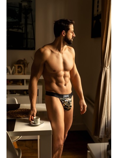 Slip imprimé camouflage argenté ARMY 