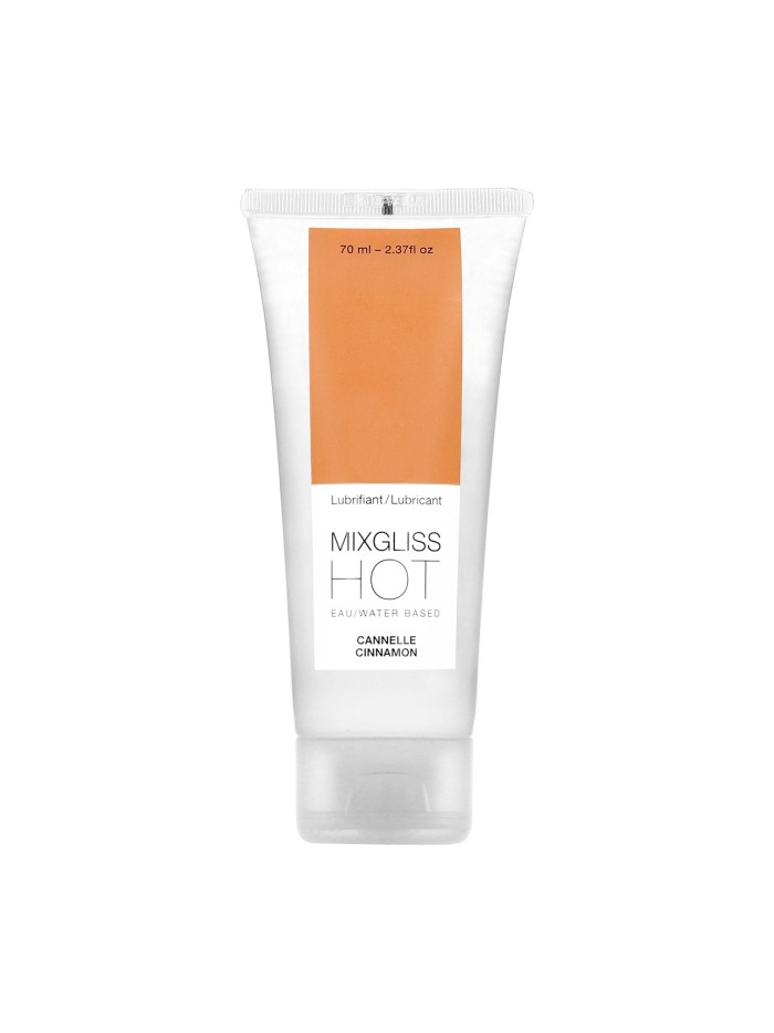 Lubrifiant Mixgliss eau Hot Canelle 70 ML 