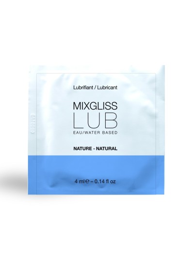 Dosette lubrifiant Mixgliss Eau Nature Sans Parfum 4ml 