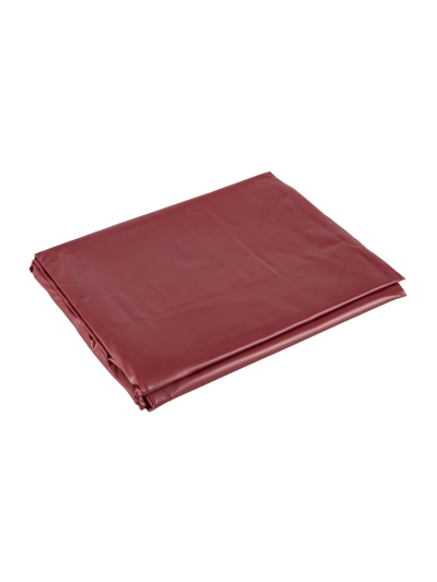 Drap de lit en vinyle rouge 200 x 230 cm 