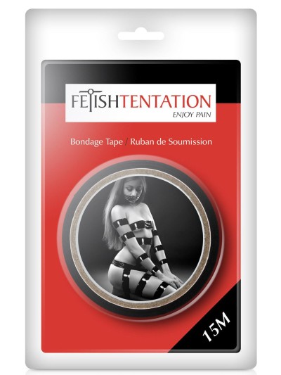 Tape ruban bdsm noir 