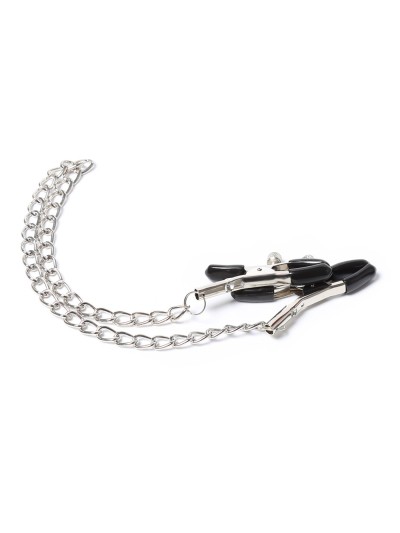 Pinces à seins avec chainette 