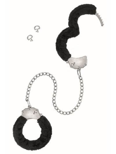 Menottes pour chevilles avec fourrure pour débutant 