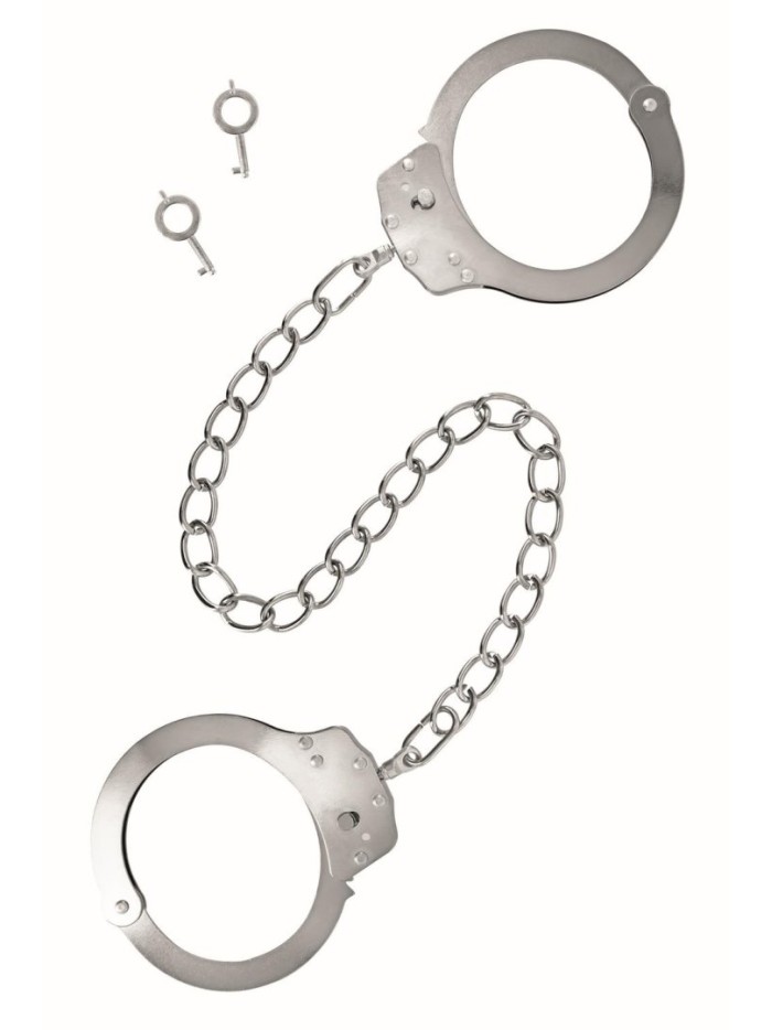 Menottes pour chevilles en métal pour utilisateurs confirmés 