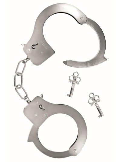 Menottes pour poignet en métal avec 2 clefs pour utilisateurs confirmés 