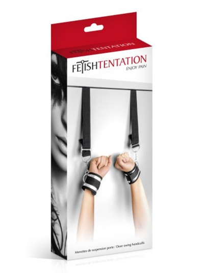 Menottes de suspension de porte Fetish Tentation 