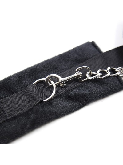 Menottes ajustable noires 