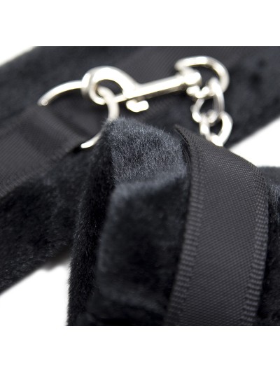 Menottes ajustable noires 