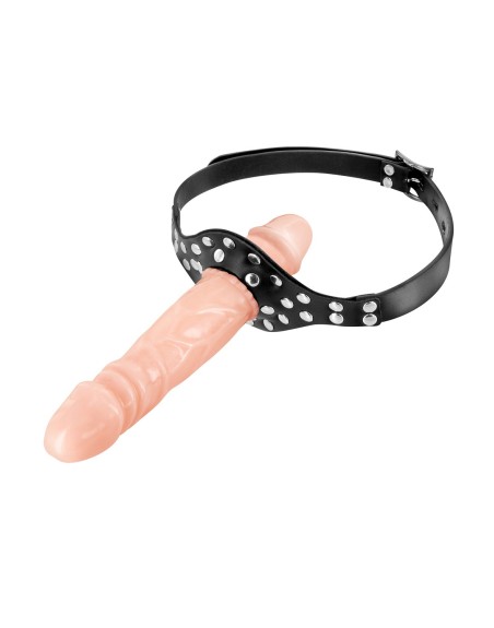 Bâillon double gode chair 