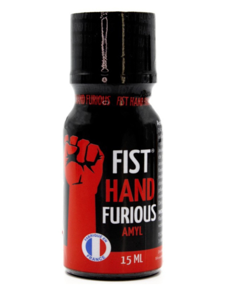 Stimulant euphorisant arôme Amyl Fist Hand Furious 15 ml
