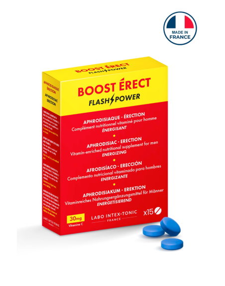 Stimulant homme Boost Erect 15 comprimés 