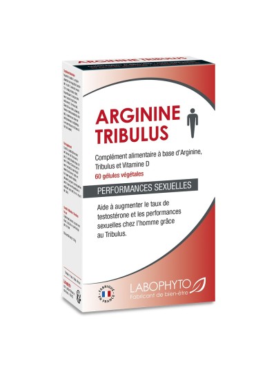 Arginine Tribulus performance sexuelle 60 gélules 