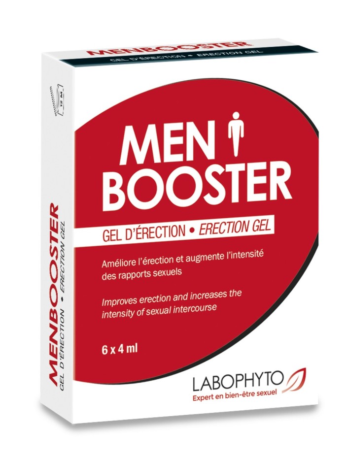 Men Booster gel stimulant d'érection 6 sachets 