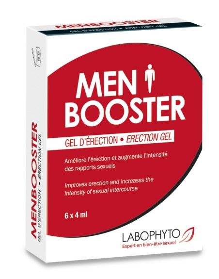 Men Booster gel stimulant d'érection 6 sachets 