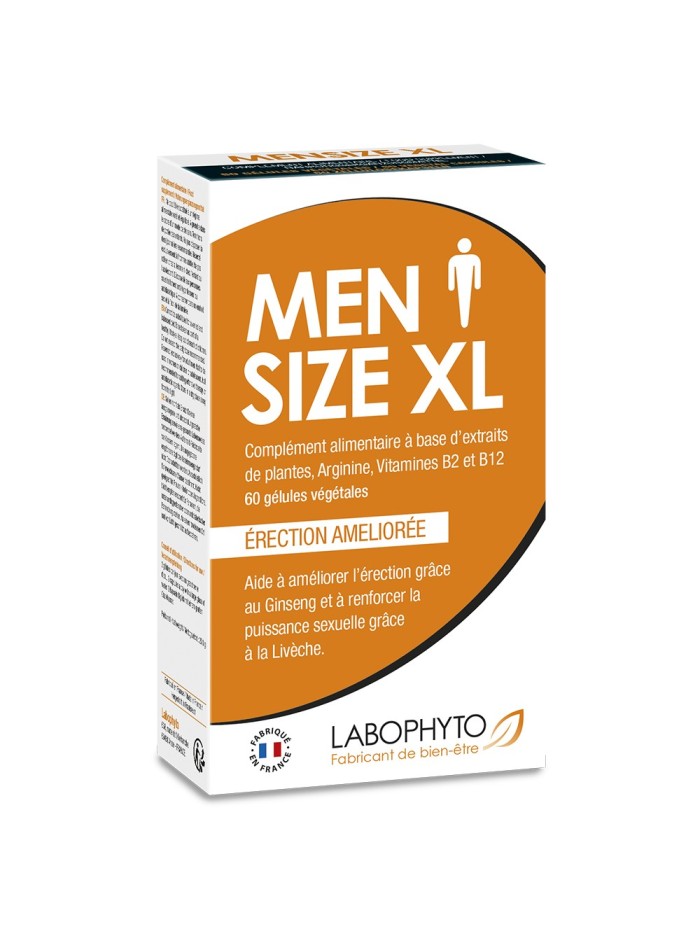 MenSize XL érection et taille 60 gélules 