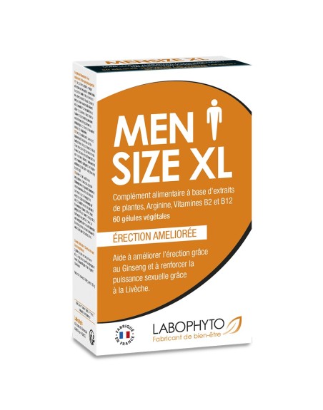 MenSize XL érection et taille 60 gélules 