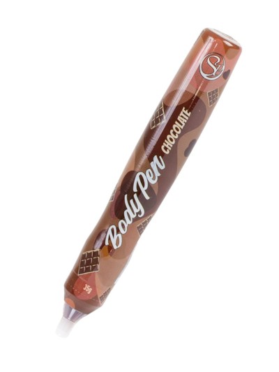 Stylo corporel bodypaint comestible chocolat 