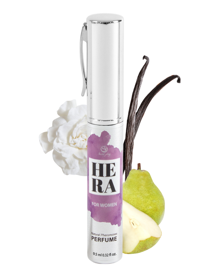 Parfum aux phéromones pour femme HERA, format voyage 9.5 ml 
