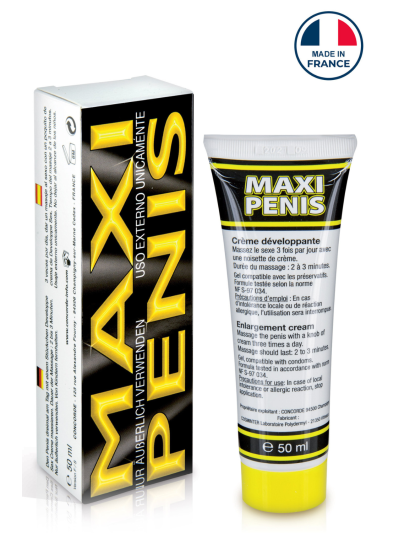 Crème Développante Homme Maxi Pénis 50 ml