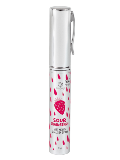 Spray Sexe Oral Fraise Acidulée Bouche Humide 11gr Secret Play