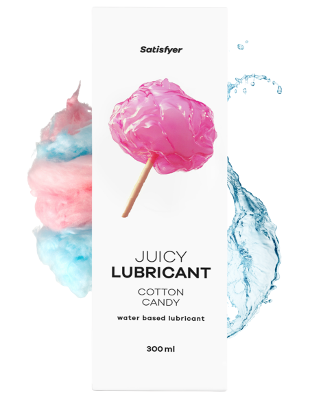 Lubrifiant à base d'eau Barbe à papa 300 ml Satisfyer 