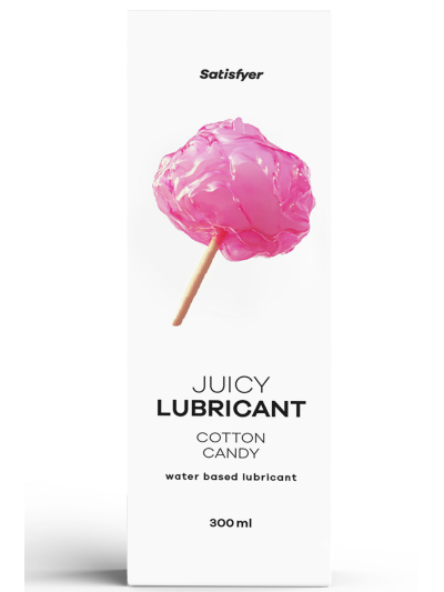 Lubrifiant à base d'eau Barbe à papa 300 ml Satisfyer 