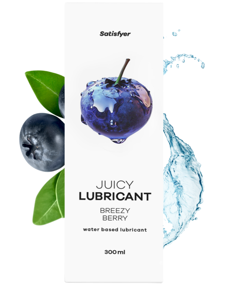 Lubrifiant à base d'eau Myrtille fraiche 300 ml Satisfyer 