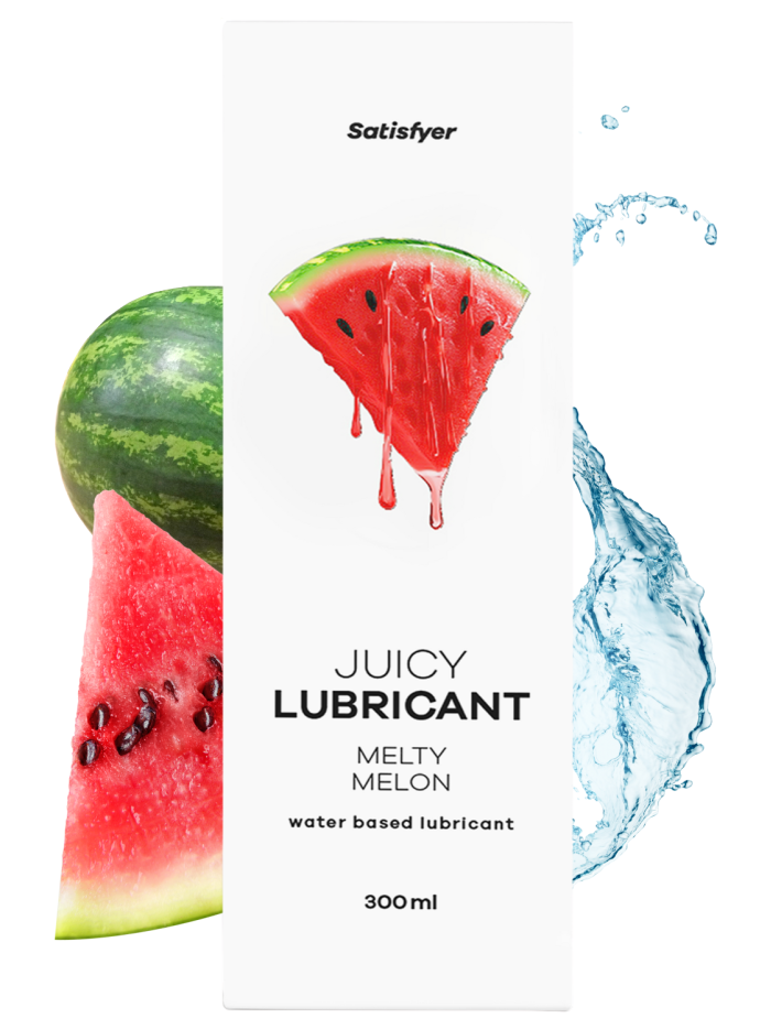 Lubrifiant à base d'eau Pastèque fondante 300 ml Satisfyer 