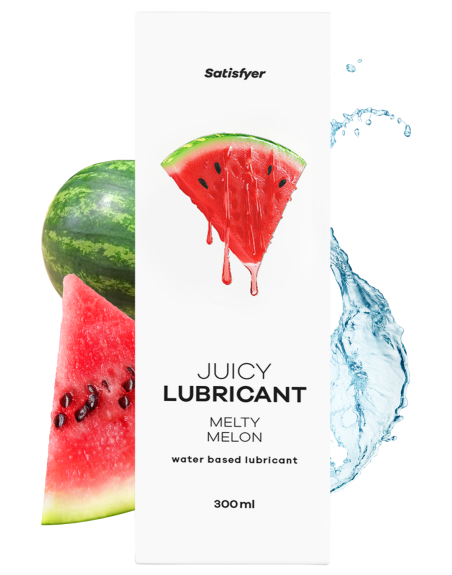 Lubrifiant à base d'eau Pastèque fondante 300 ml Satisfyer 