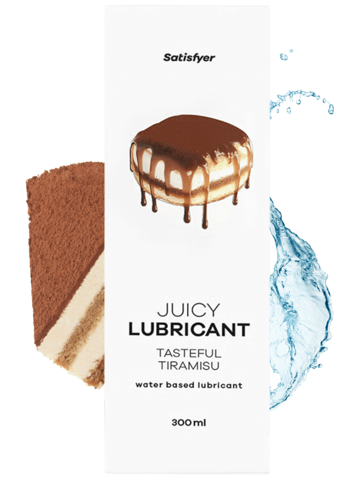 Lubrifiant à base d'eau Tiramisu savoureux 300 ml Satisfyer 