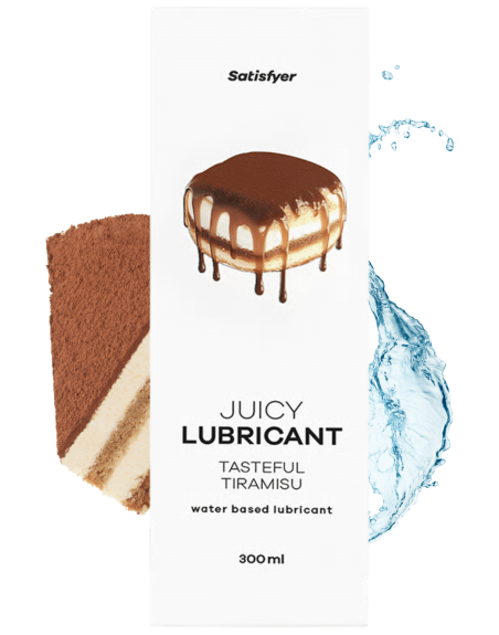 Lubrifiant à base d'eau Tiramisu savoureux 300 ml Satisfyer 