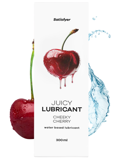 Lubrifiant à base d'eau Cerise coquine 300 ml Satisfyer 