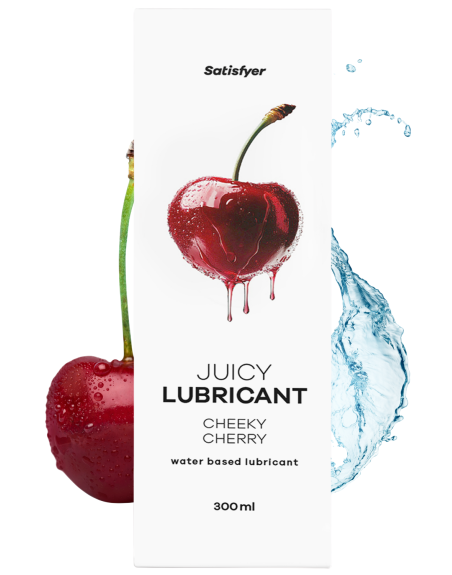 Lubrifiant à base d'eau Cerise coquine 300 ml Satisfyer 