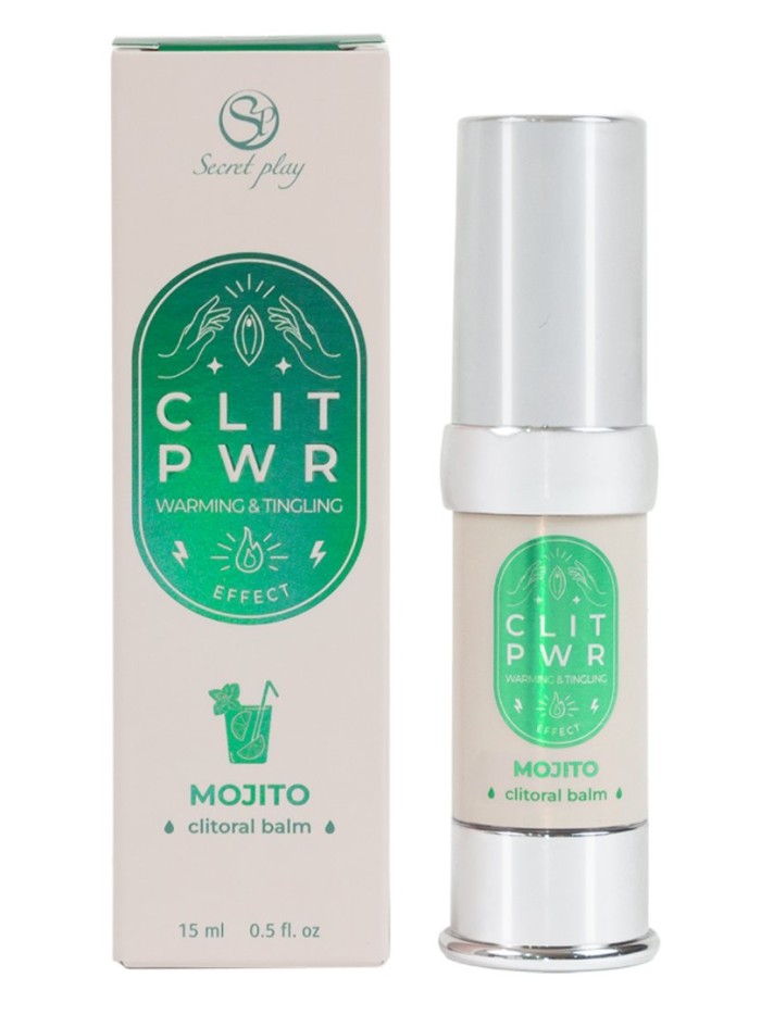 Baume stimulant chauffant pour clitoris Mojito 15ml 