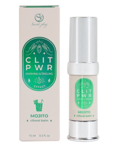 Baume stimulant chauffant pour clitoris Mojito 15ml 