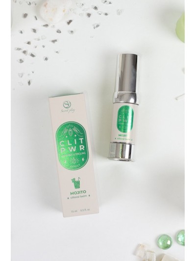 Baume stimulant chauffant pour clitoris Mojito 15ml 