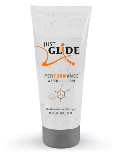 Gel lubrifiant PERFORMANCE à base d'eau et de silicone, végétalien 200ml 