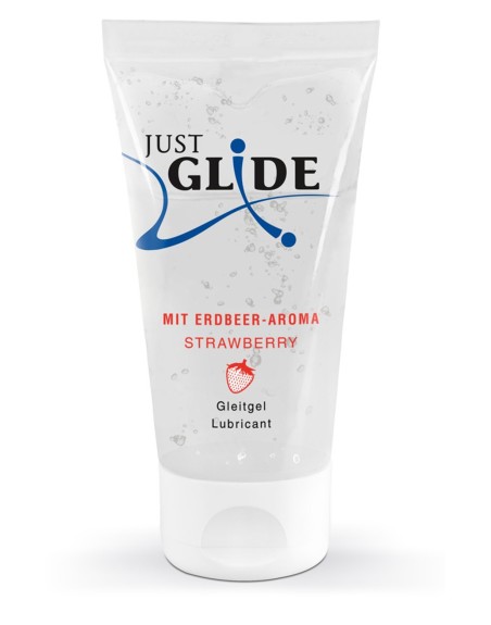 Gel lubrifiant à base d'eau à l'arôme de fraise 50ml 