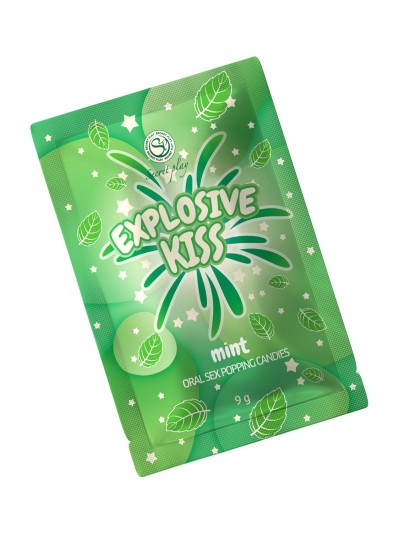 Bonbons pétillants à la menthe spécial sexe oral 