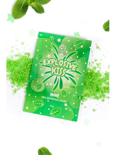 Bonbons pétillants à la menthe spécial sexe oral 