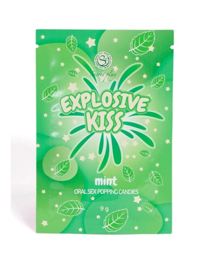 Bonbons pétillants à la menthe spécial sexe oral 