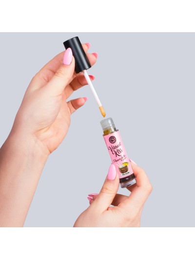 Gloss sexe oral vibrant Pina Colada 100% comestible 