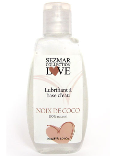 Lubrifiant à base d'eau 100% naturel Noix de Coco 90 ml 