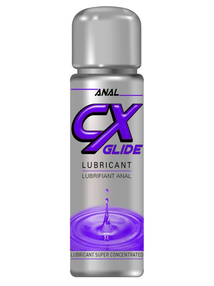 Lubrifiant anal à base d'eau 100 ML CX GLIDE 