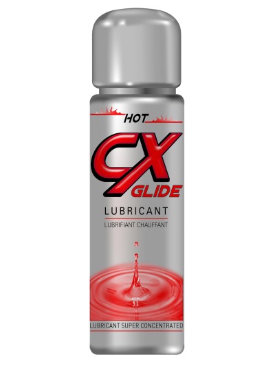 Lubrifiant chauffant à base d'eau 100 ML CX GLIDE 
