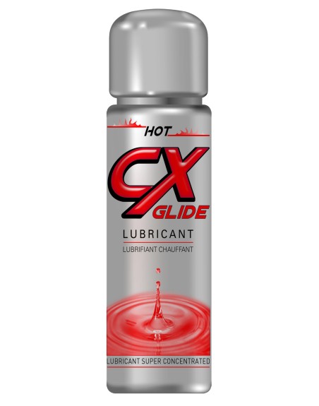 Lubrifiant chauffant à base d'eau 100 ML CX GLIDE 