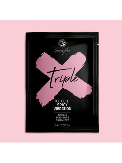 Dosette gel intensifiant de plaisir froid vibrant  2ml 