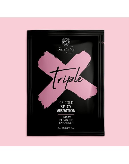 Dosette gel intensifiant de plaisir froid vibrant  2ml 